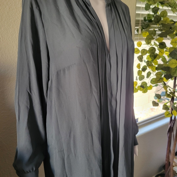 H & M Sheer Shirt Dress - Picture 5 of 9